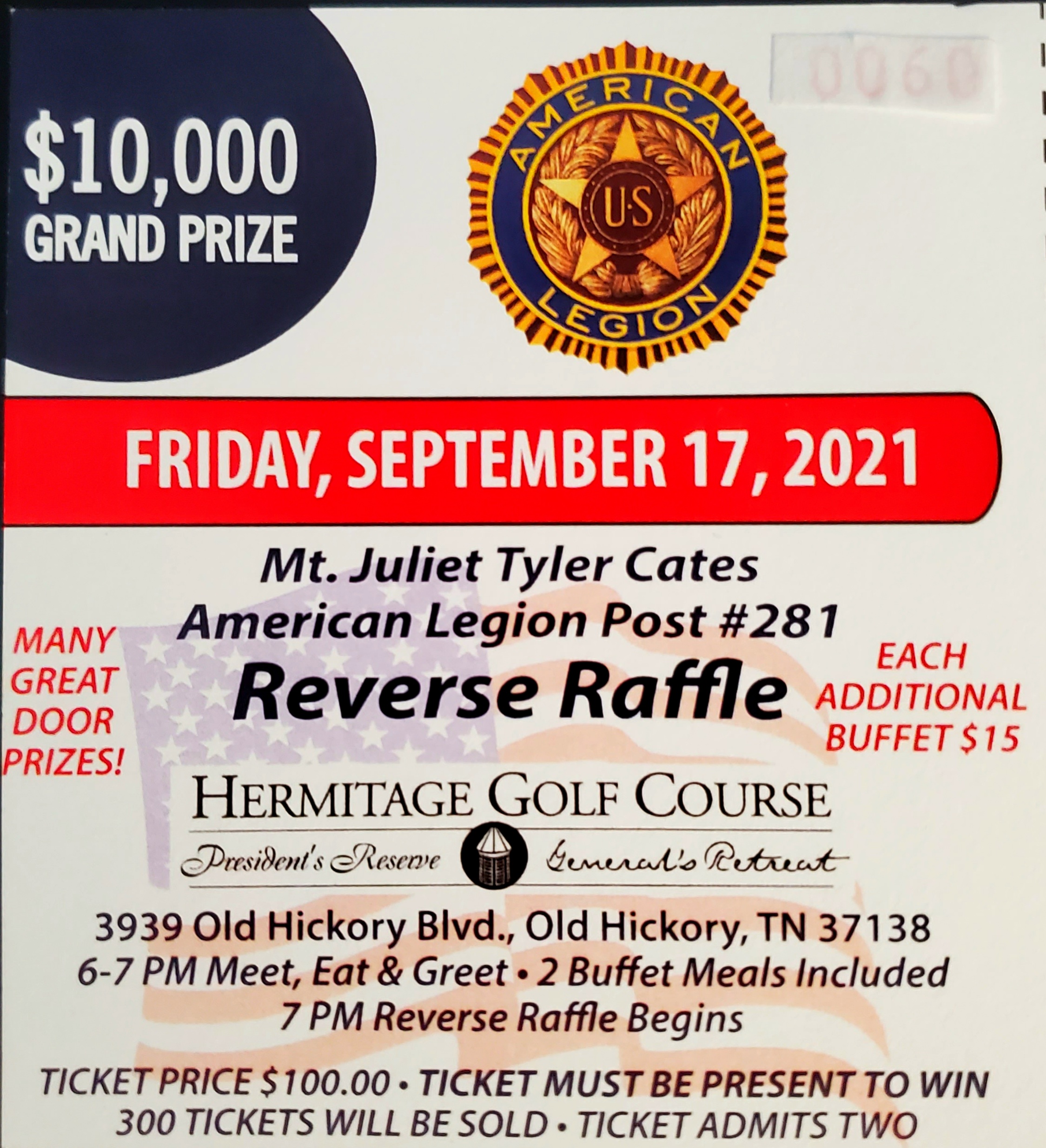 reverse raffle 2021