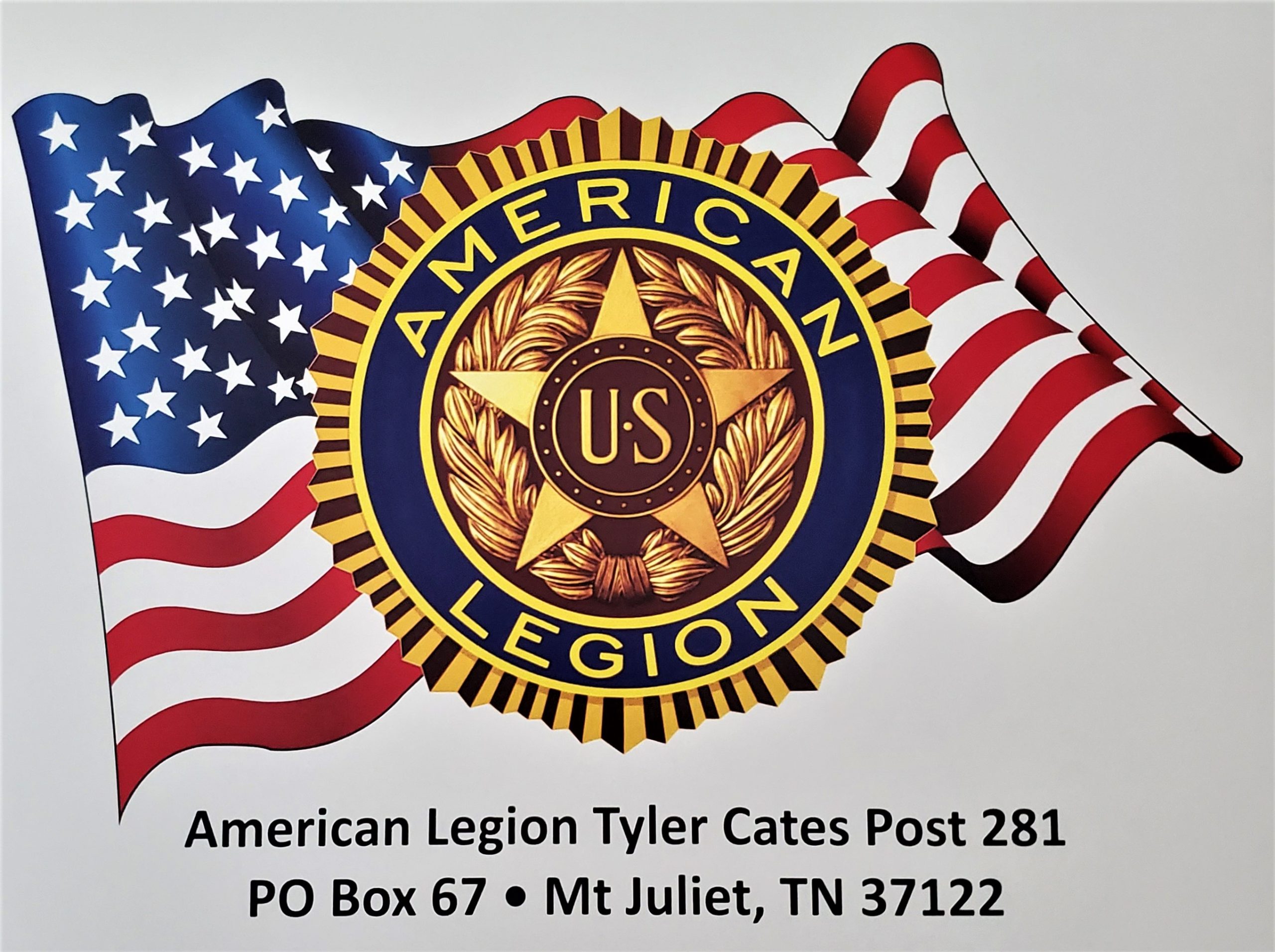 281 Poster of Star and Flag